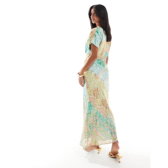 Never Fully Dressed Pastel Boho Elodie Dress Nwt - Picture 11 of 12